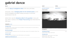 Desktop Screenshot of gabrieldance.com